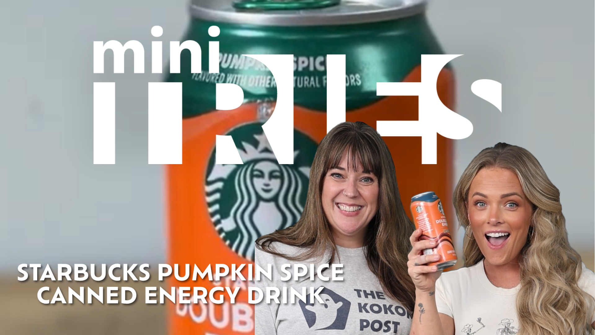 Mini Tries - Starbucks Pumpkin Spice Canned Energy Drink