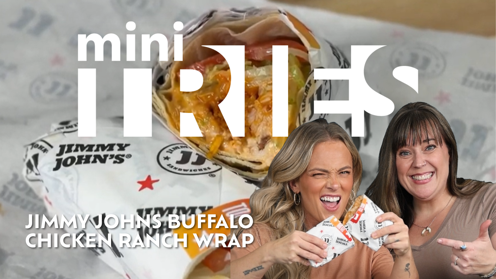 Mini Tries - Jimmy John's Buffalo Chicken Ranch Wrap