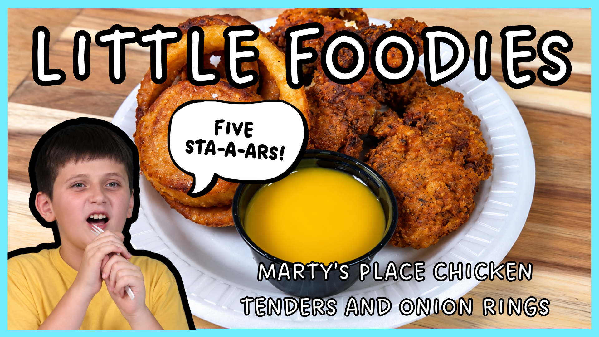 Little Foodies - Marty's Place Chicken Tenders and Onion Rings