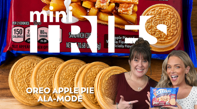 Mini Tries - Oreo Apple Pie à la Mode
