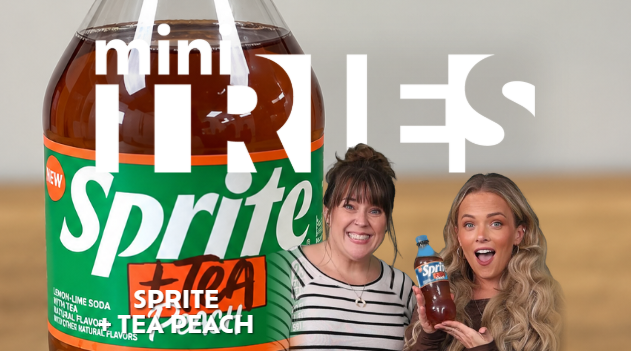 Mini Tries - Sprite and Peach Tea