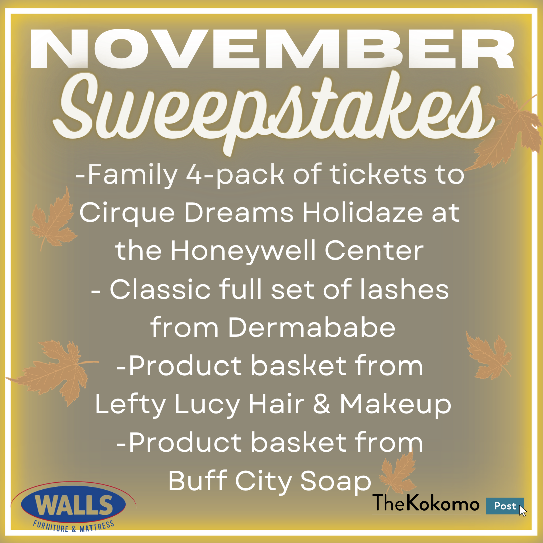 November Sweepstakes — The Kokomo Post