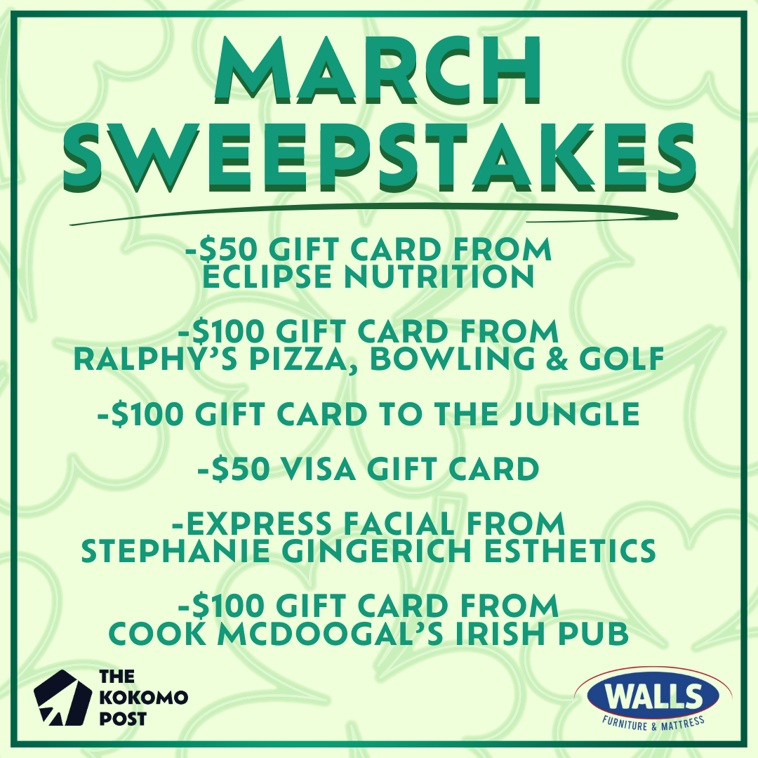 March 2025 Sweepstakes — The Kokomo Post