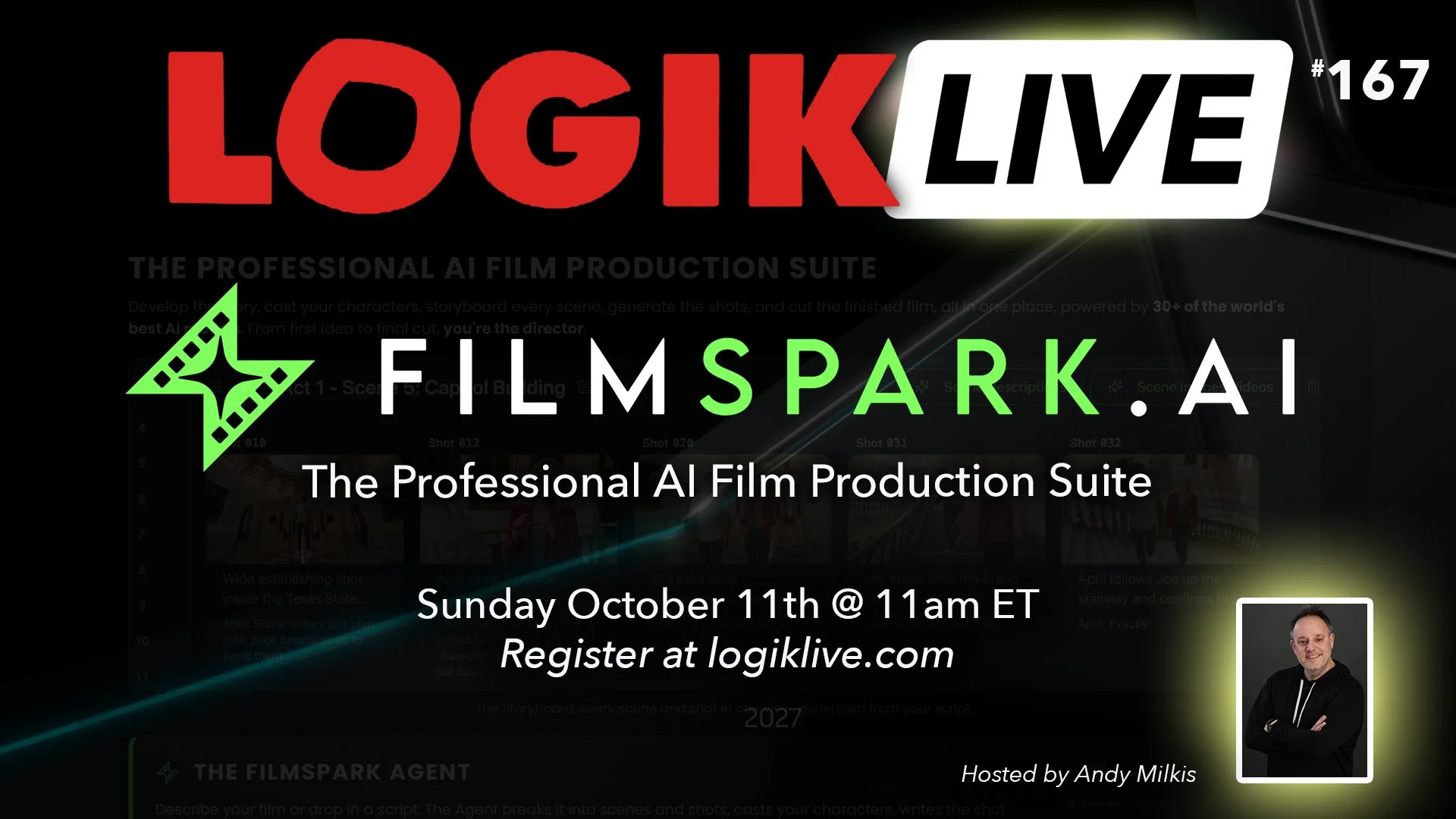 Logik Live #167: Filmspark.ai