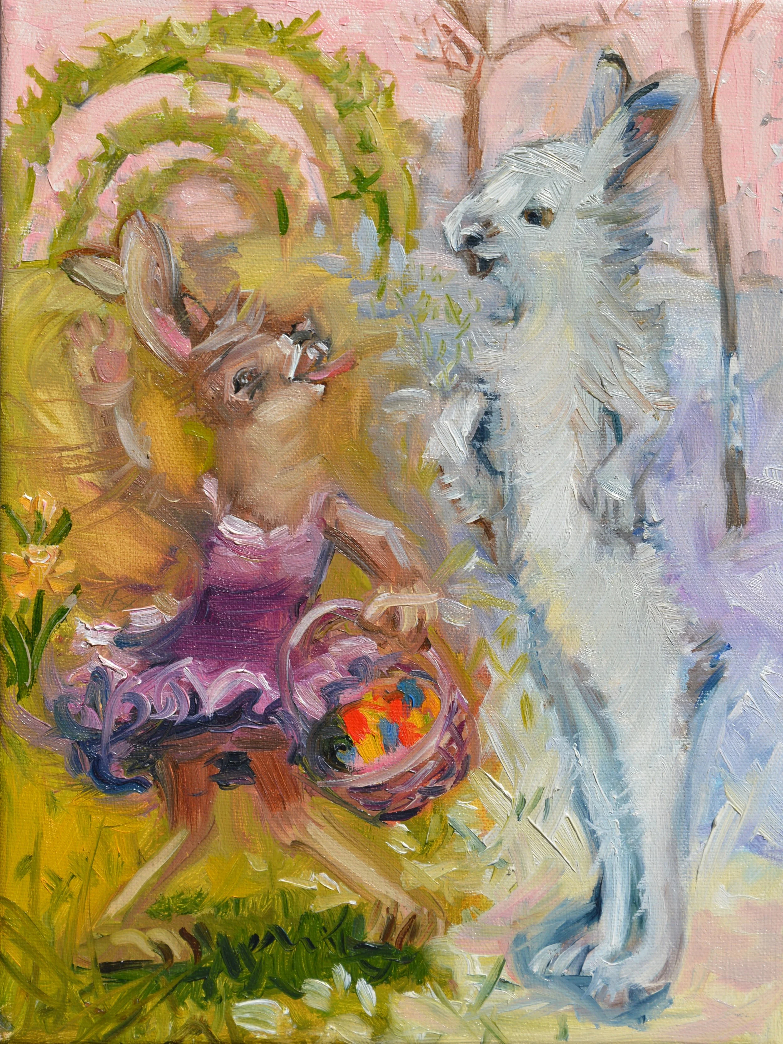 Easter Bunny and Winter Rabbit