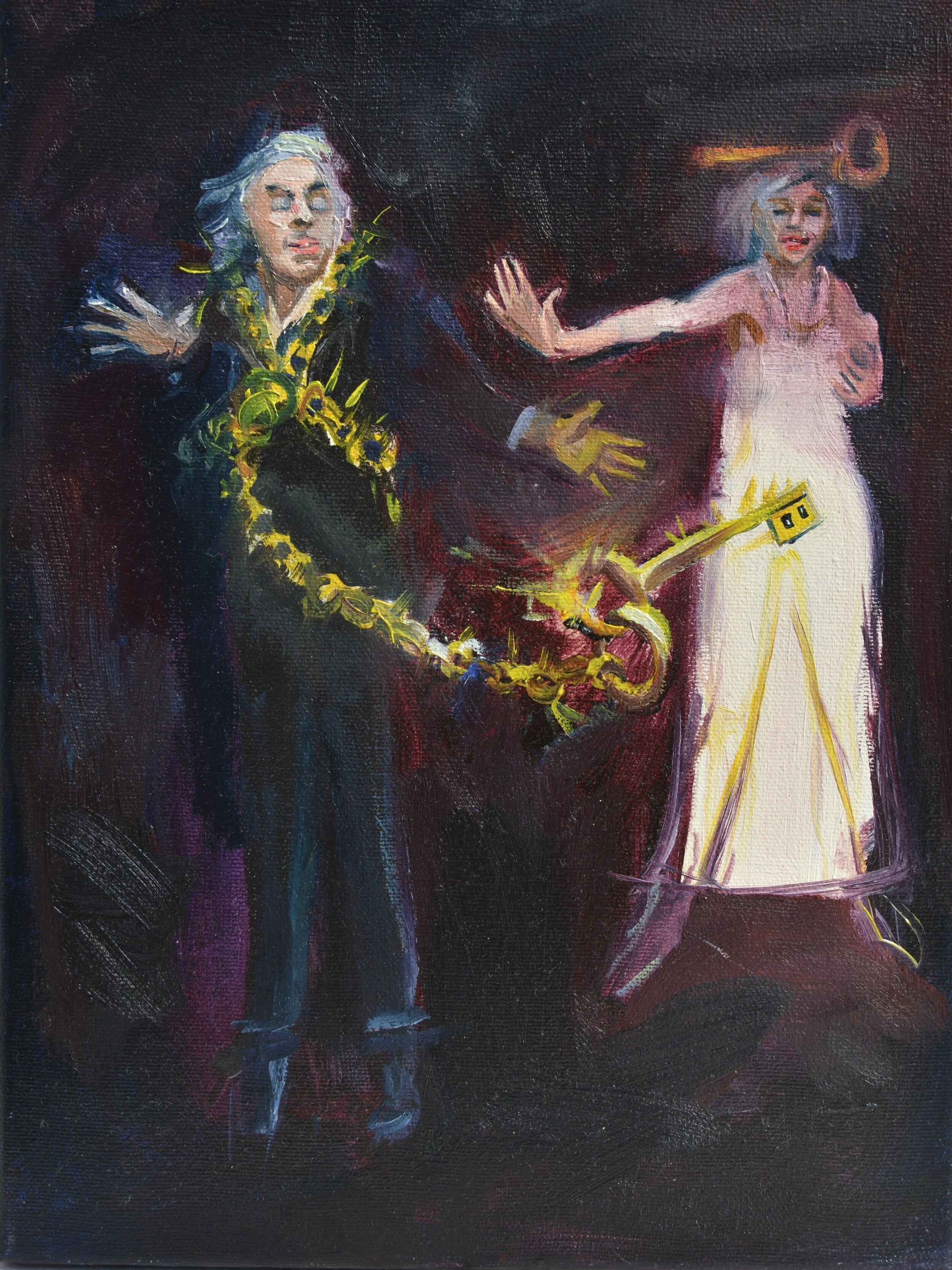 Marley's Ghost and the Egypian Goddess
