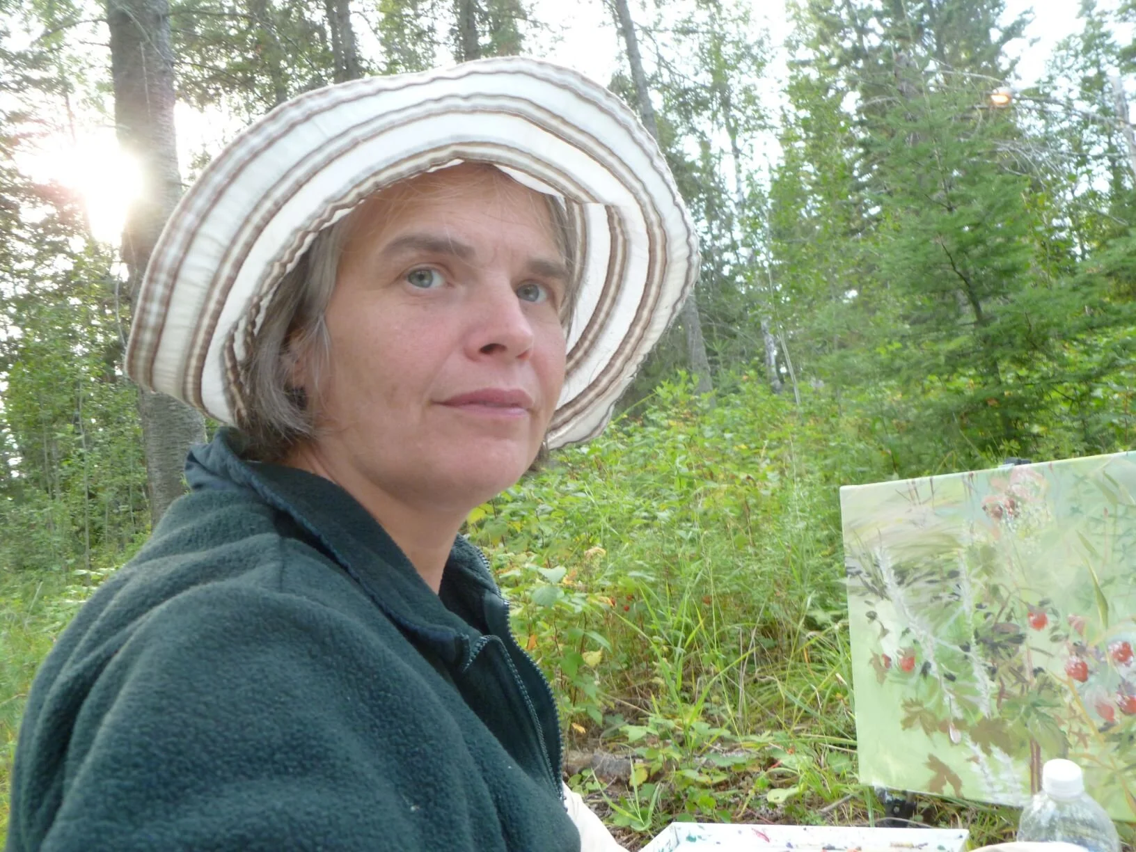 brenna_deepbay_painting_raspberries.JPG