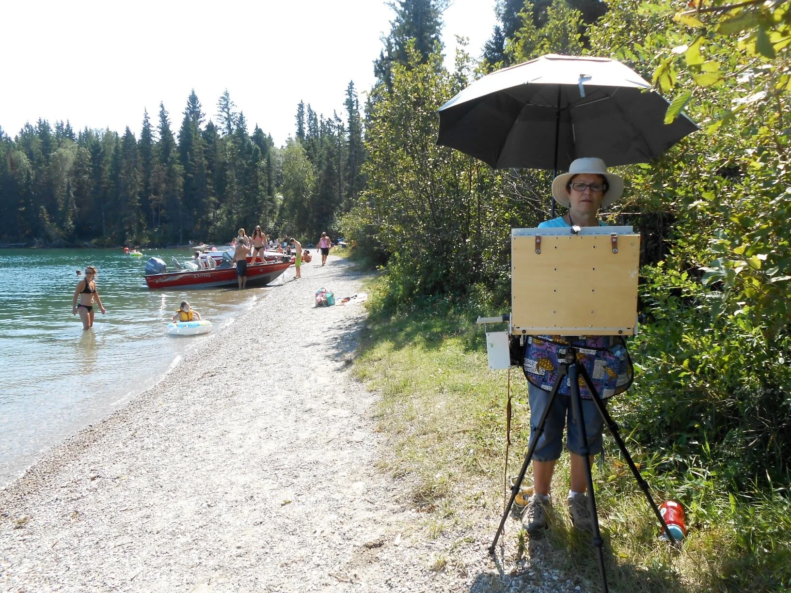 Painter2atDeepbayPaintalong.JPG