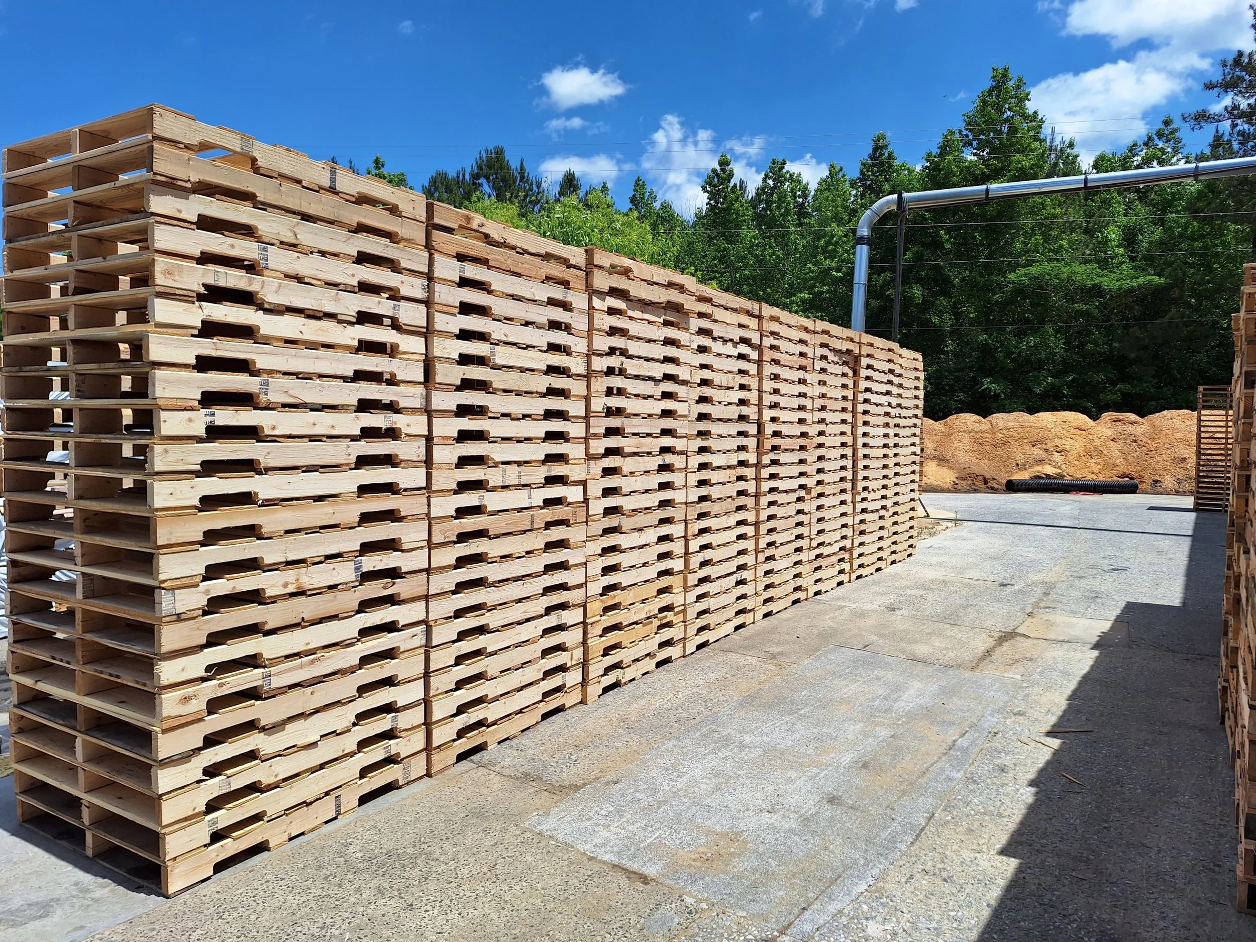 Heritage Pallets of Georgia Has GMA recommended 48"x40" Pallets