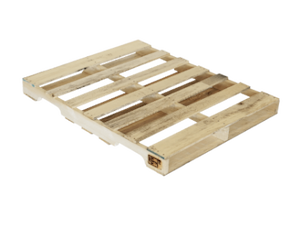 New GMA 48x40 wood pallet built by Heritage Pallets in White, GA