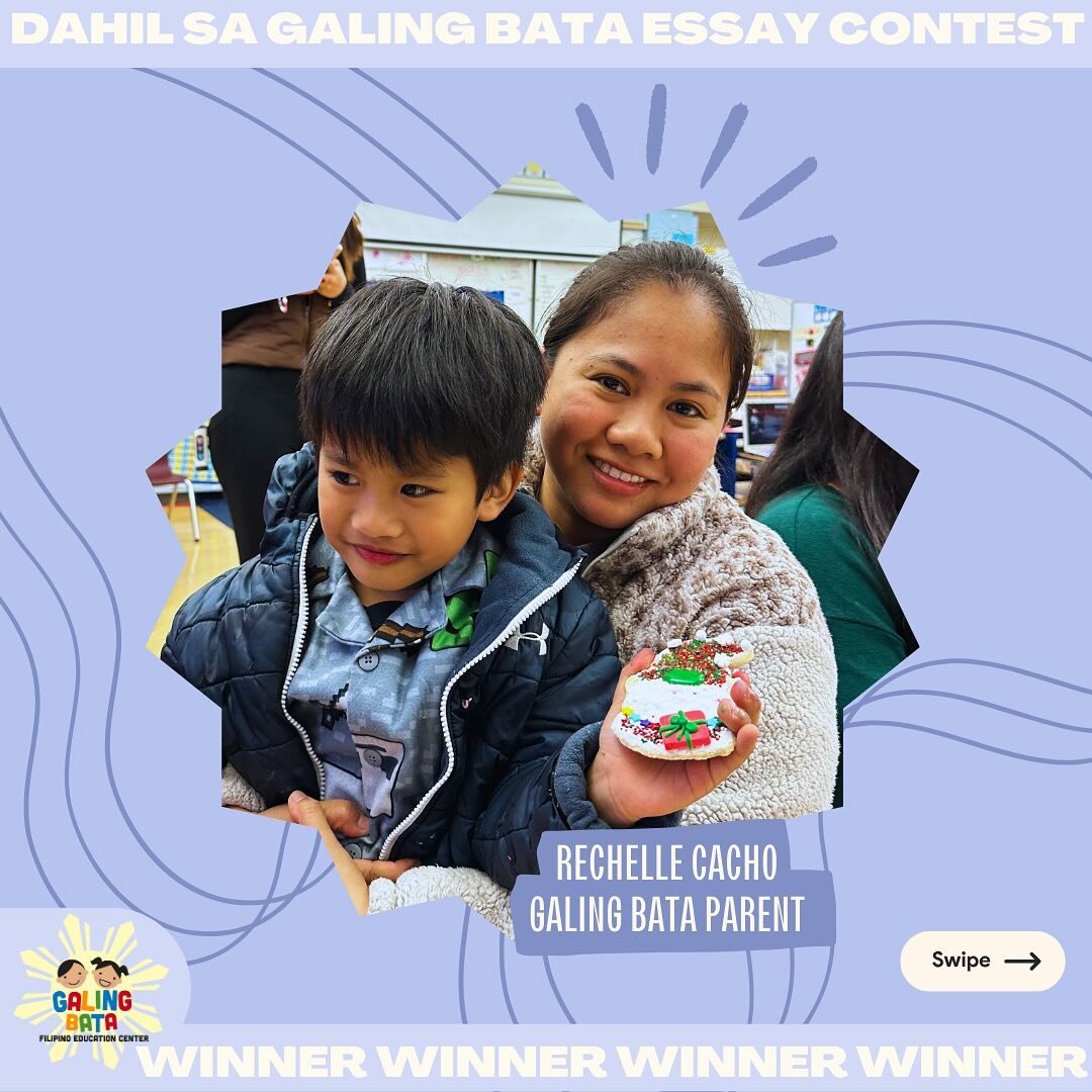 Sharing one of the winning #DahilSaGalingBata essays from the category of Galing Bata Parents/Guardians.. 👏🏽

Thank you Ate Rechelle Cacho for your moving essay!💙

#GalingBata