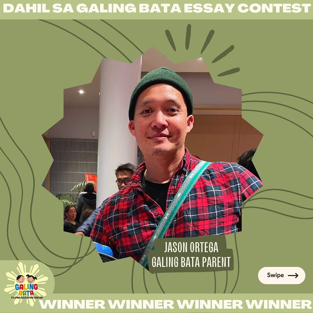 Sharing one of the winning #DahilSaGalingBata essays from the category of Galing Bata Parents/Guardians.. 👏🏽

Thank you Kuya Jason Ortega for your uplifting essay!💚

#GalingBata