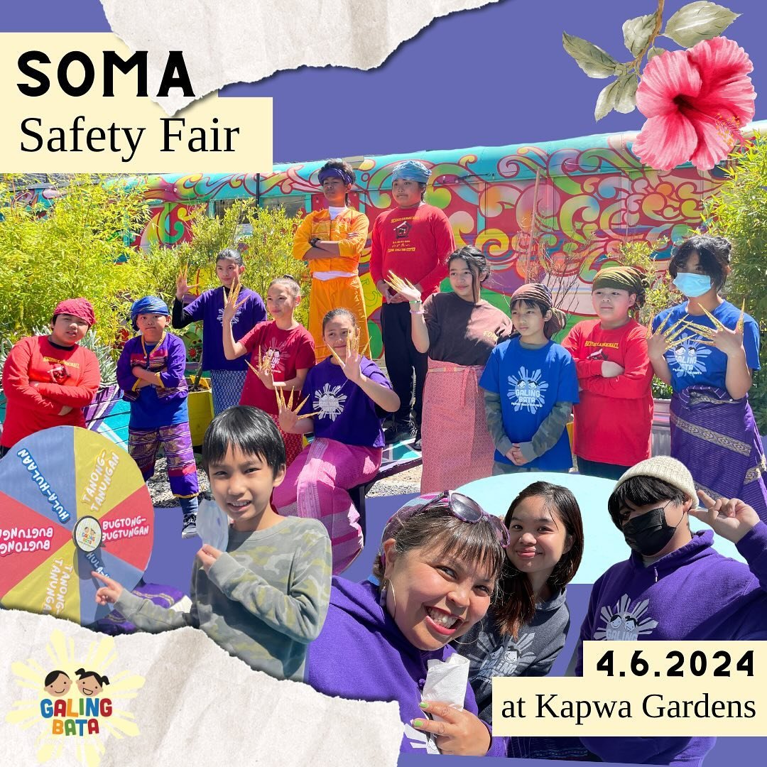 Sharing Galing Bata&rsquo;s experience at the SOMA Safety Fair last April 6, 2024!💜

We had fun tabling and performing at the event! Maraming salamat po @cyc_sf, @somapilipinas, @somcan.sf, FSPN, and @filipinocdc!❤️