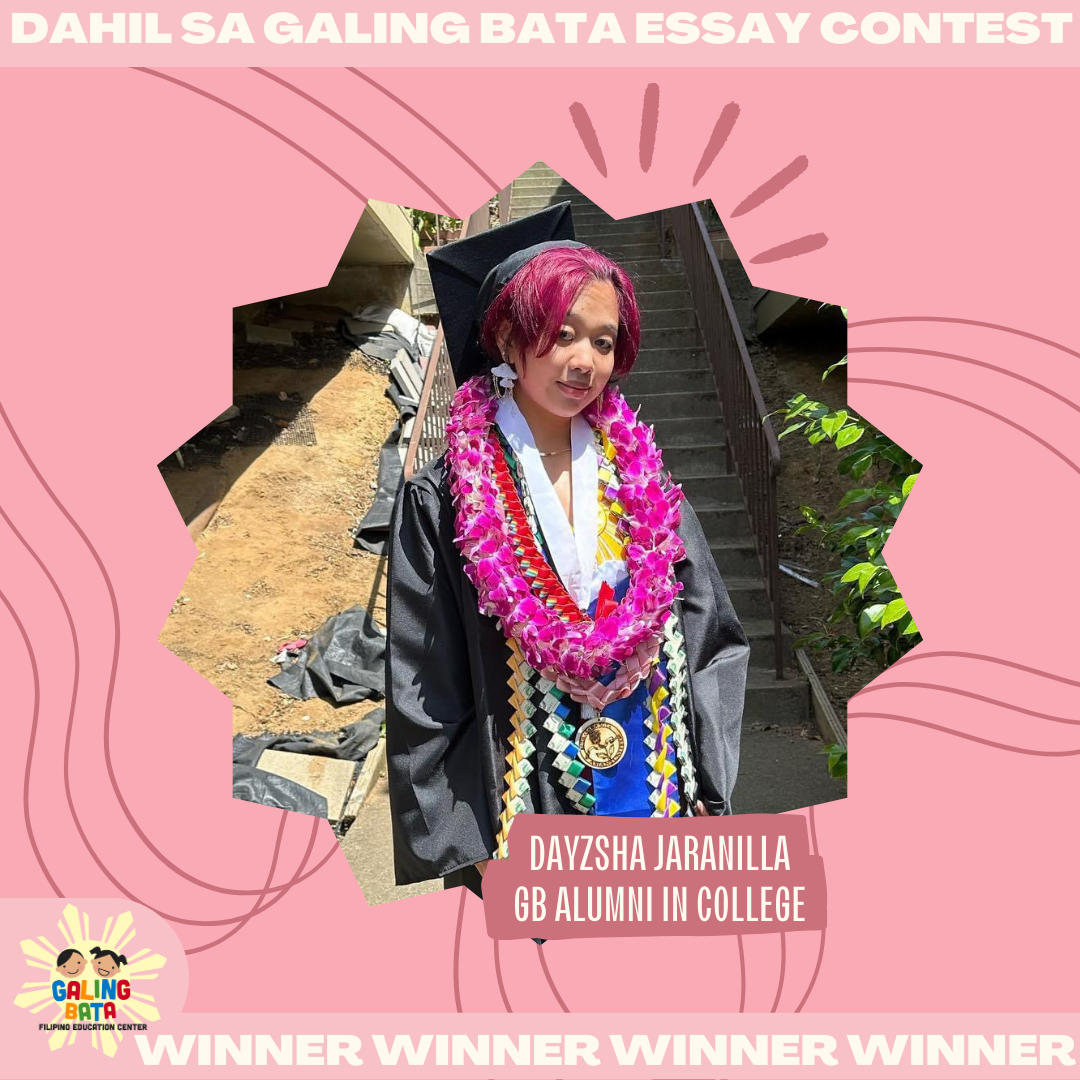Dahil sa Galing Bata Essay Winner: GB Alumni in College