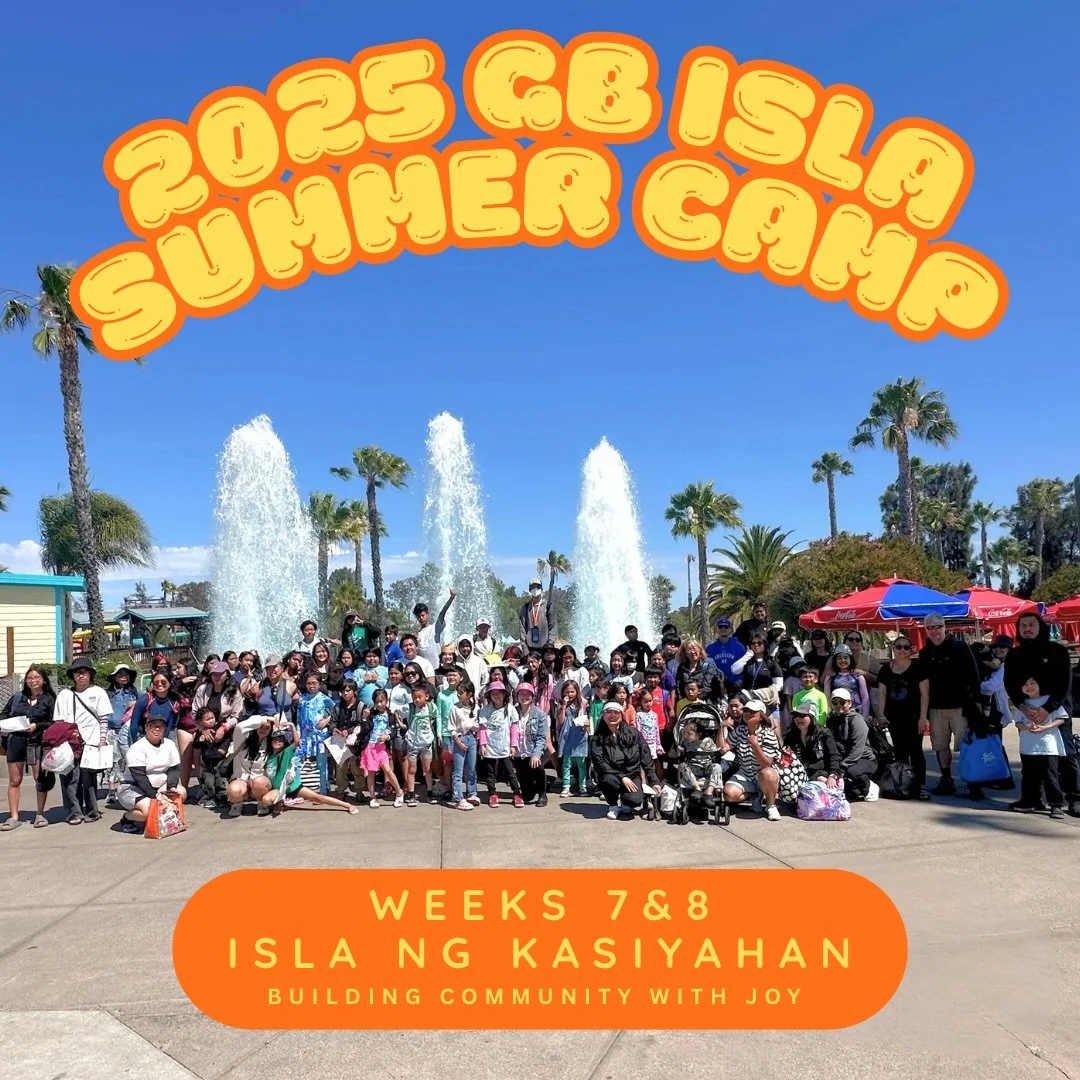 Last recap for GB ISLA Summer Camp 2025! 😅 Weeks 7-8: Isla ng Kasiyahan (Building Community with Joy)

Our final two weeks were filled with laughter, adventure and core memories! 😄 

We want to thank all our funders, community partners, students, f