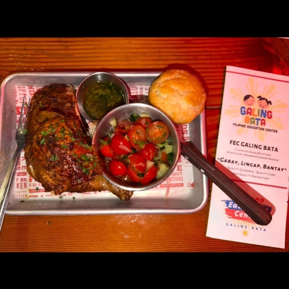 Today is the last Monday to support FEC Galing Bata over a delicious meal at Proposition Chicken in Laurel Village!🙌🏽

A portion of your dine-in purchase directly supports our students, families and programs. 🫶🏼

We would love to see you there! B