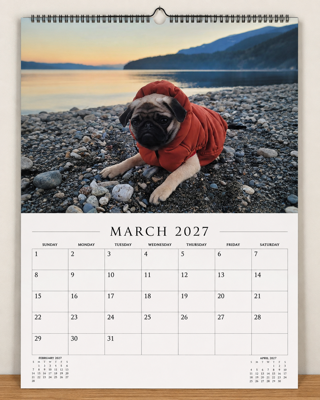 Dogs of the Kootenays 2027 Calendar