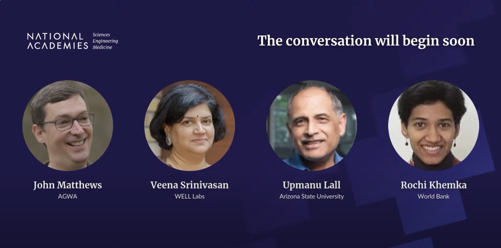 Global Perspectives: Water Resilience - 3rd Annual Ramanathan Climate Conversation