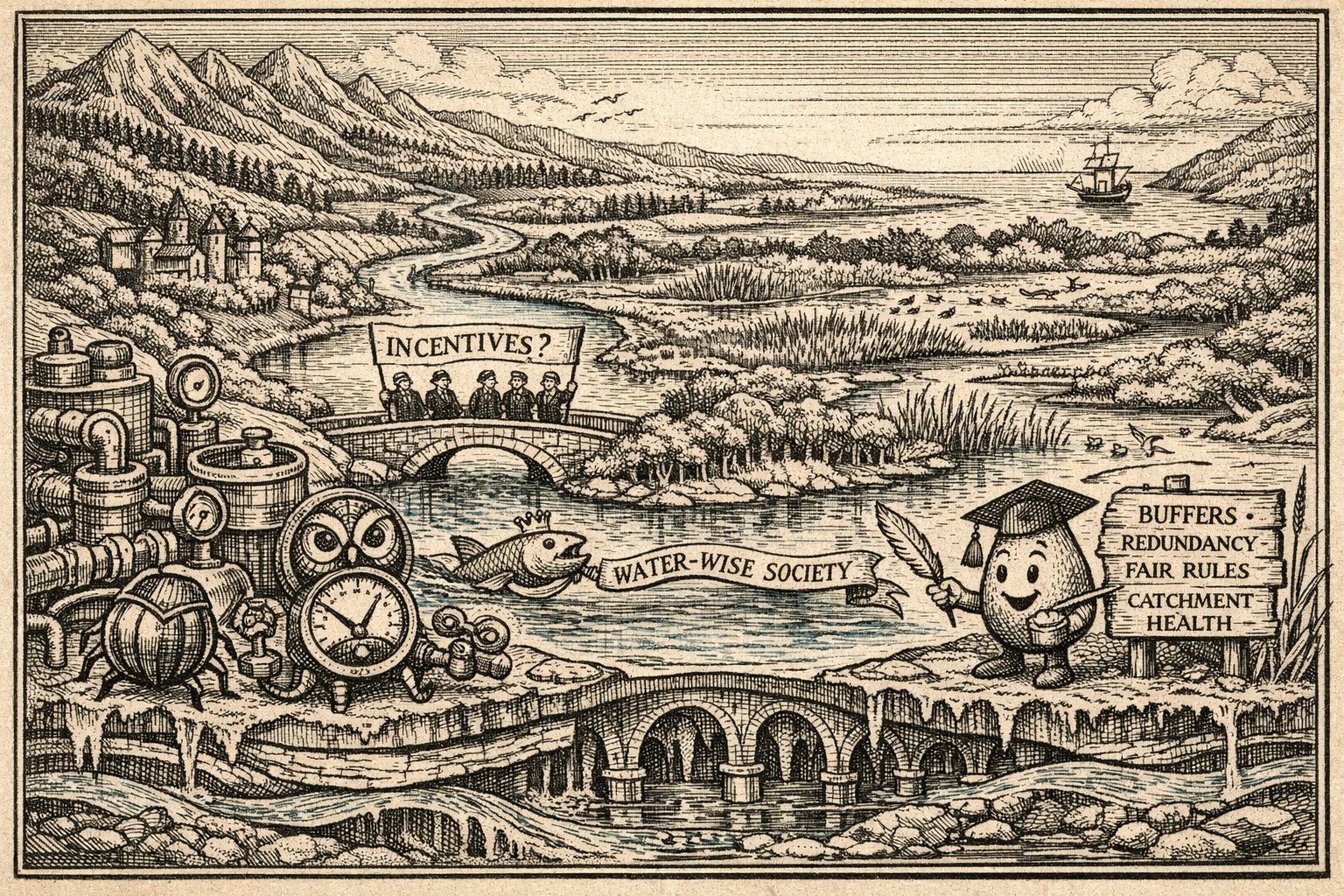 Mistaking Instrumentation for Resilience: A Water-wise Alternative