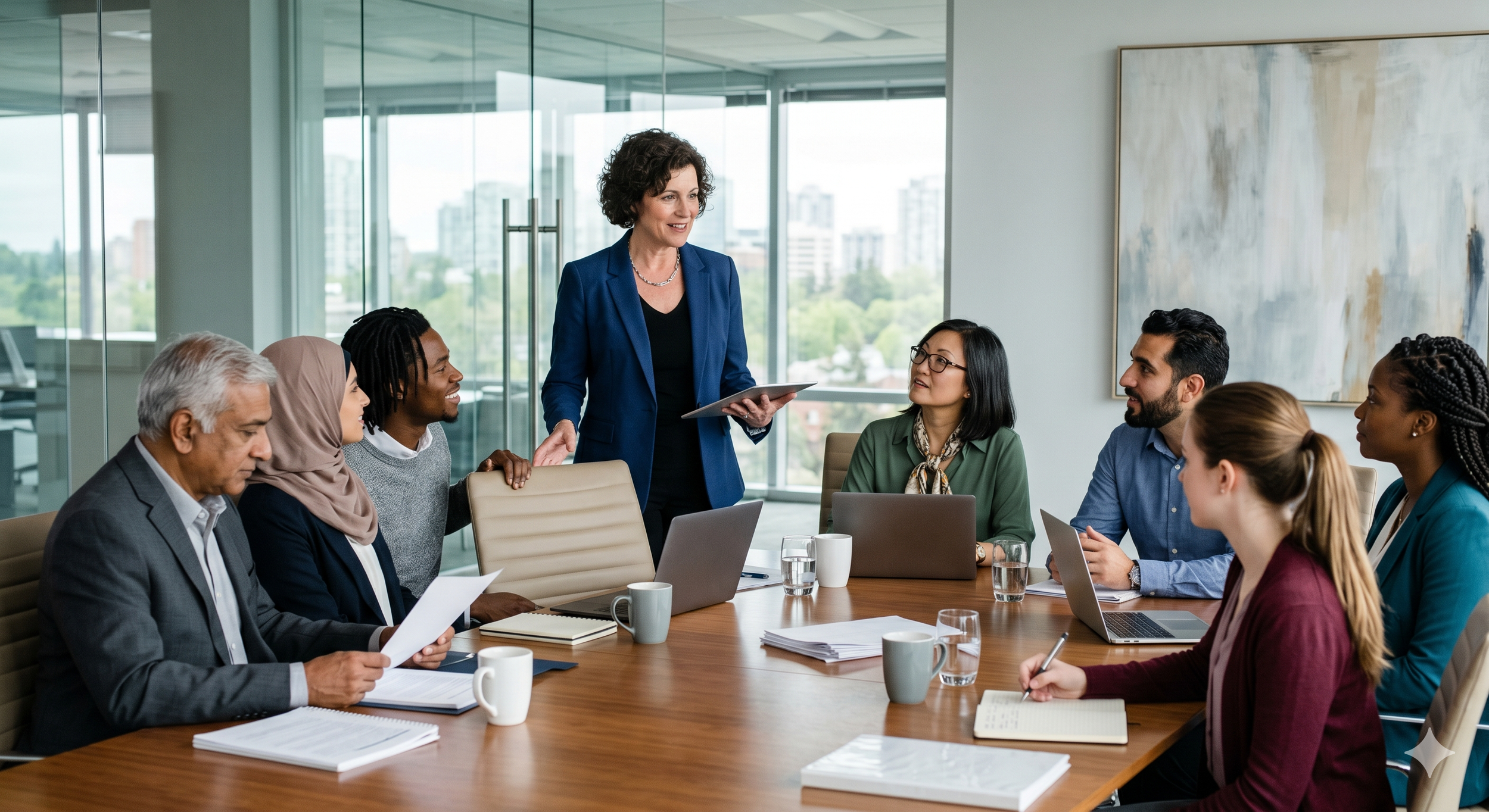 What happens when the water landscape sees new faces?