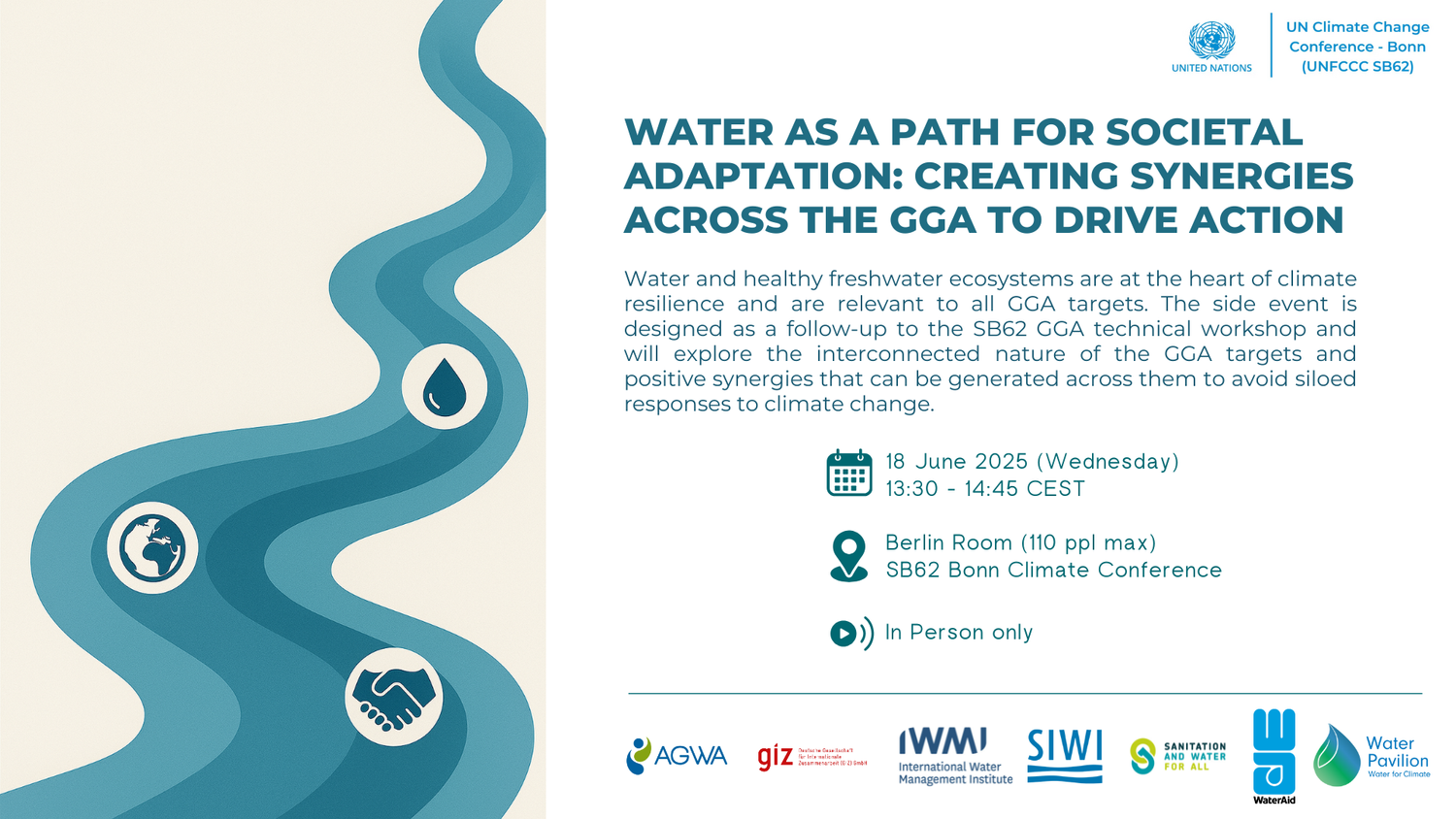 Water as a Path for Societal Adaptation: Creating Synergies Across the ...