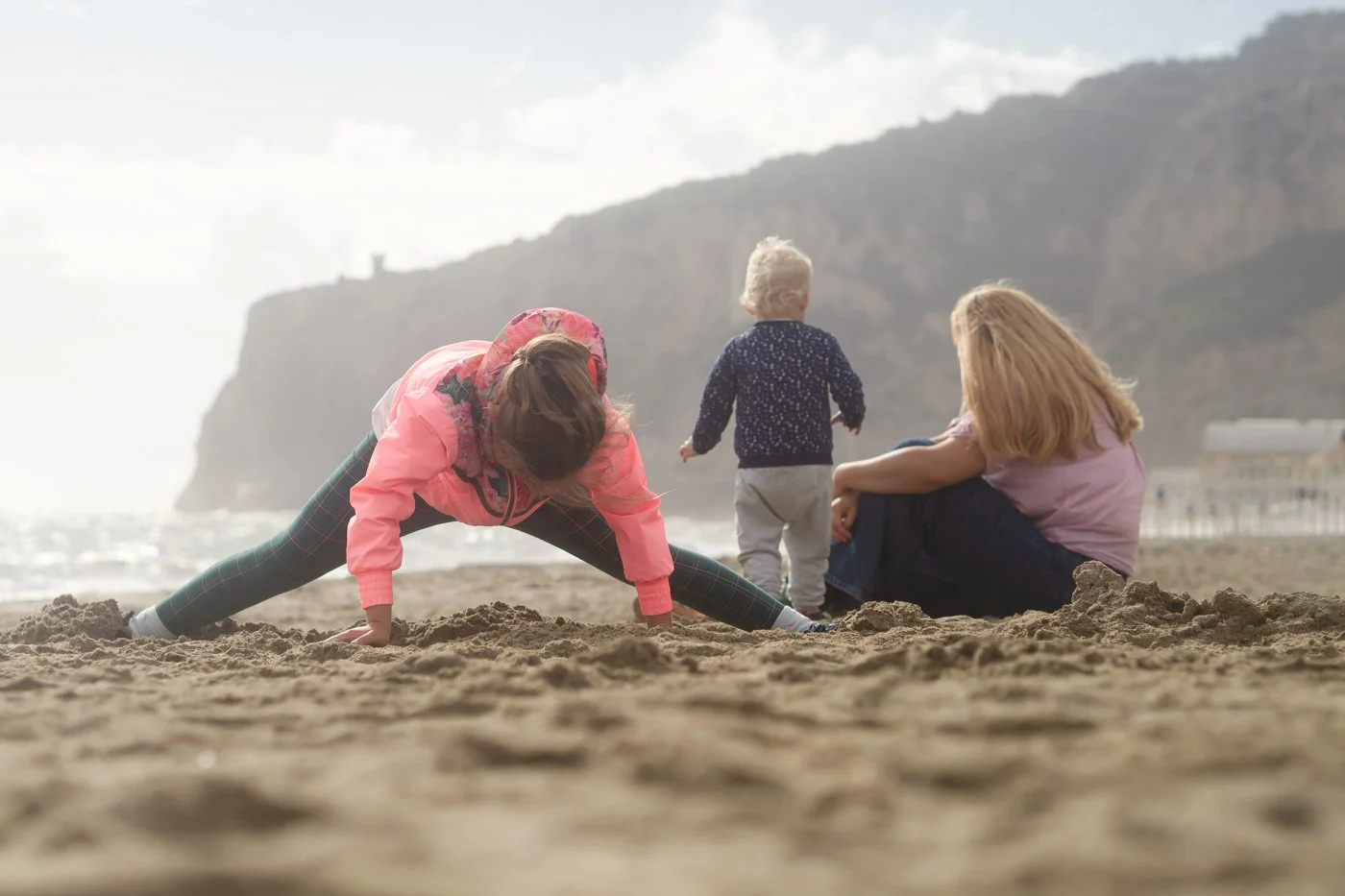   Sand fun for the little ones and the not-so-little ones.  