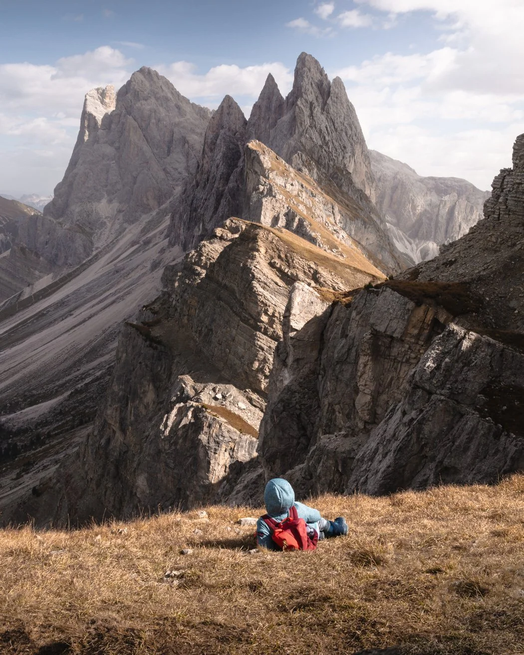   And some just lie back and soak in the mountain vibes  😎 