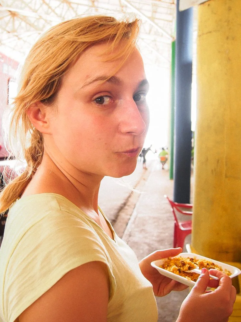   Maniok z wołowiną zasuszył i zapchał mnie na dobre!  