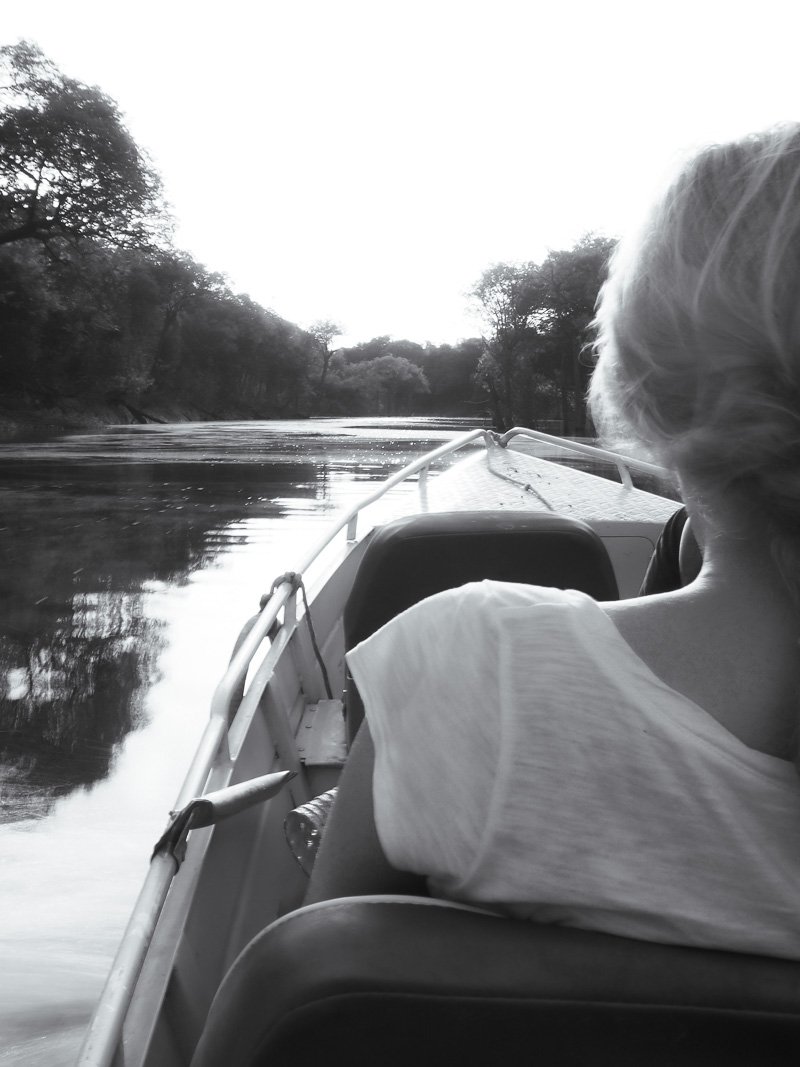   Płynąc w głąb amazońskiej dżungli  