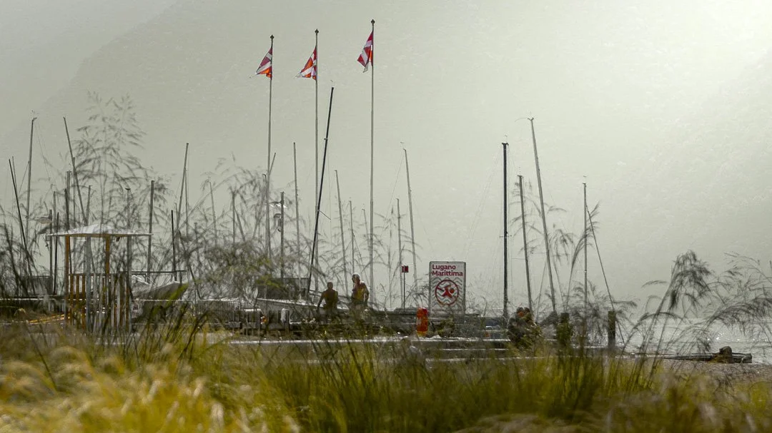   Totally Mediterranean Sea vibe, despite being still in Switzerland  