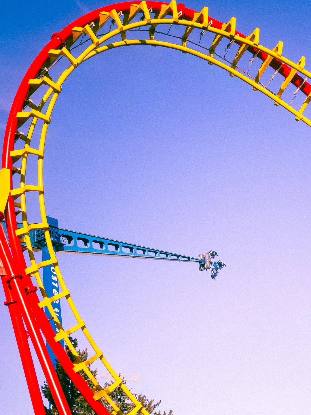   Wiener Prater - ktoś chce się pohuśtać?  