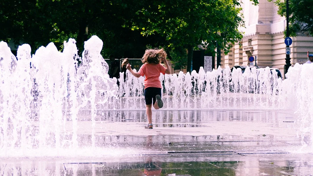   The next day we also chose to start with a fountain  😉 