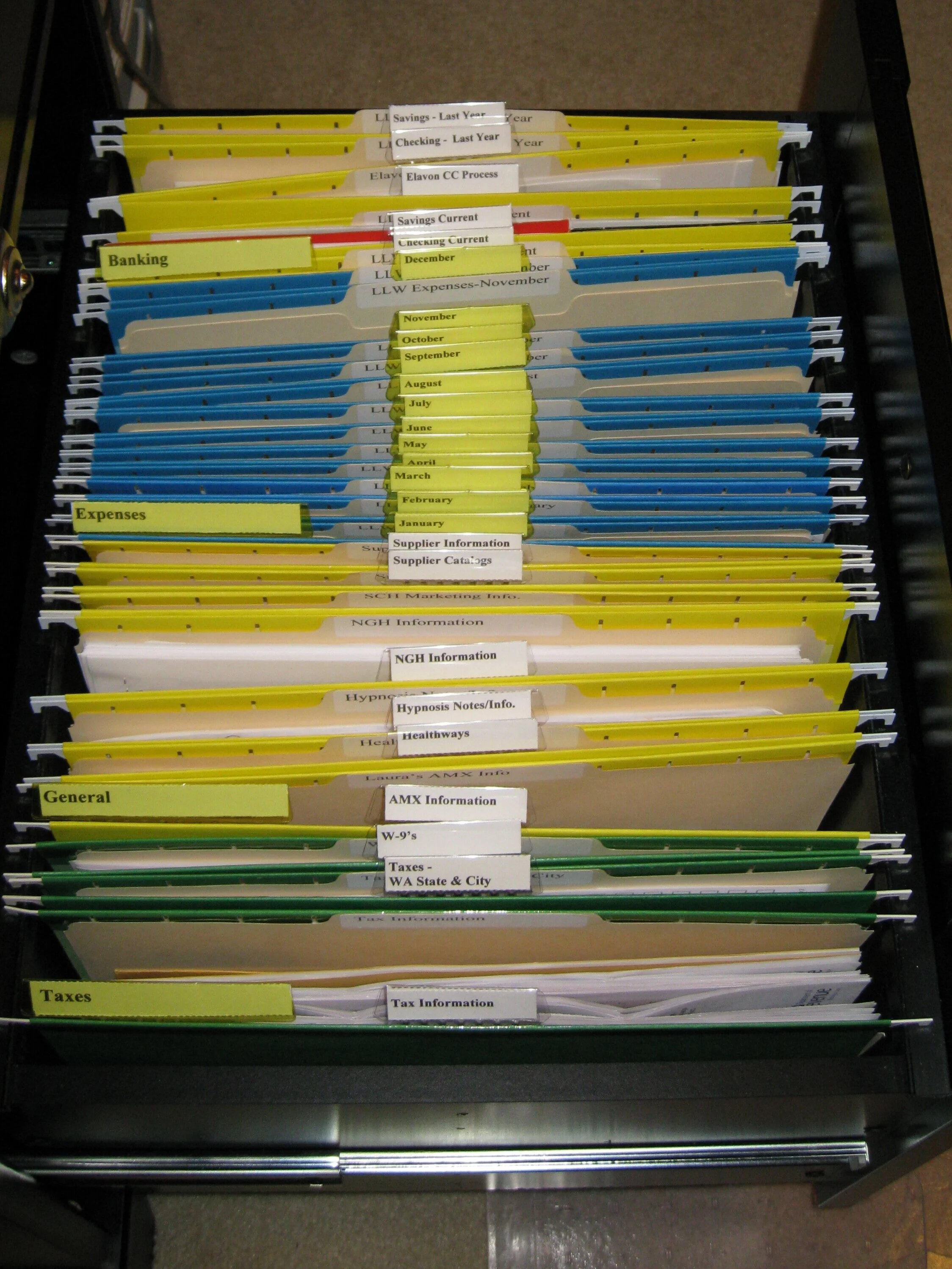 Home Office File Drawer - After