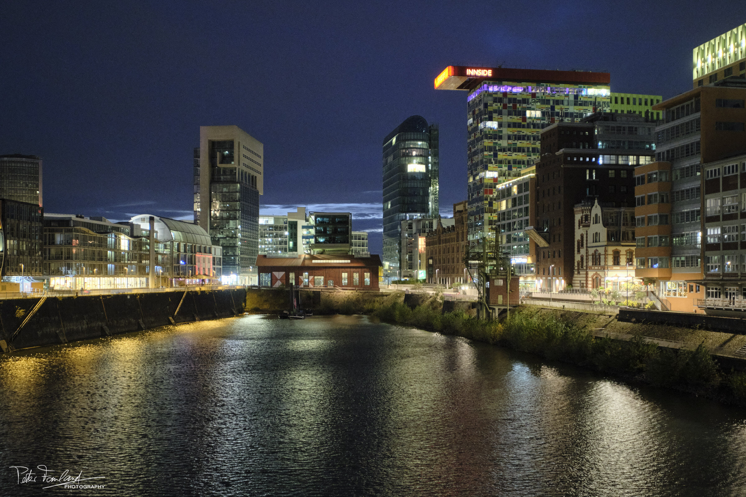 Medienhafen. Düsseldorf. Nightscapes (Copy)