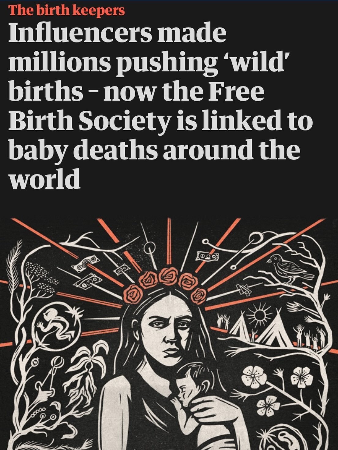 If only people listened to black women racist grifters like the FBS would never have become as big as they did and there might have been somewhere else for people that want to free birth to turn to and we would all be safer. Black women have been spe