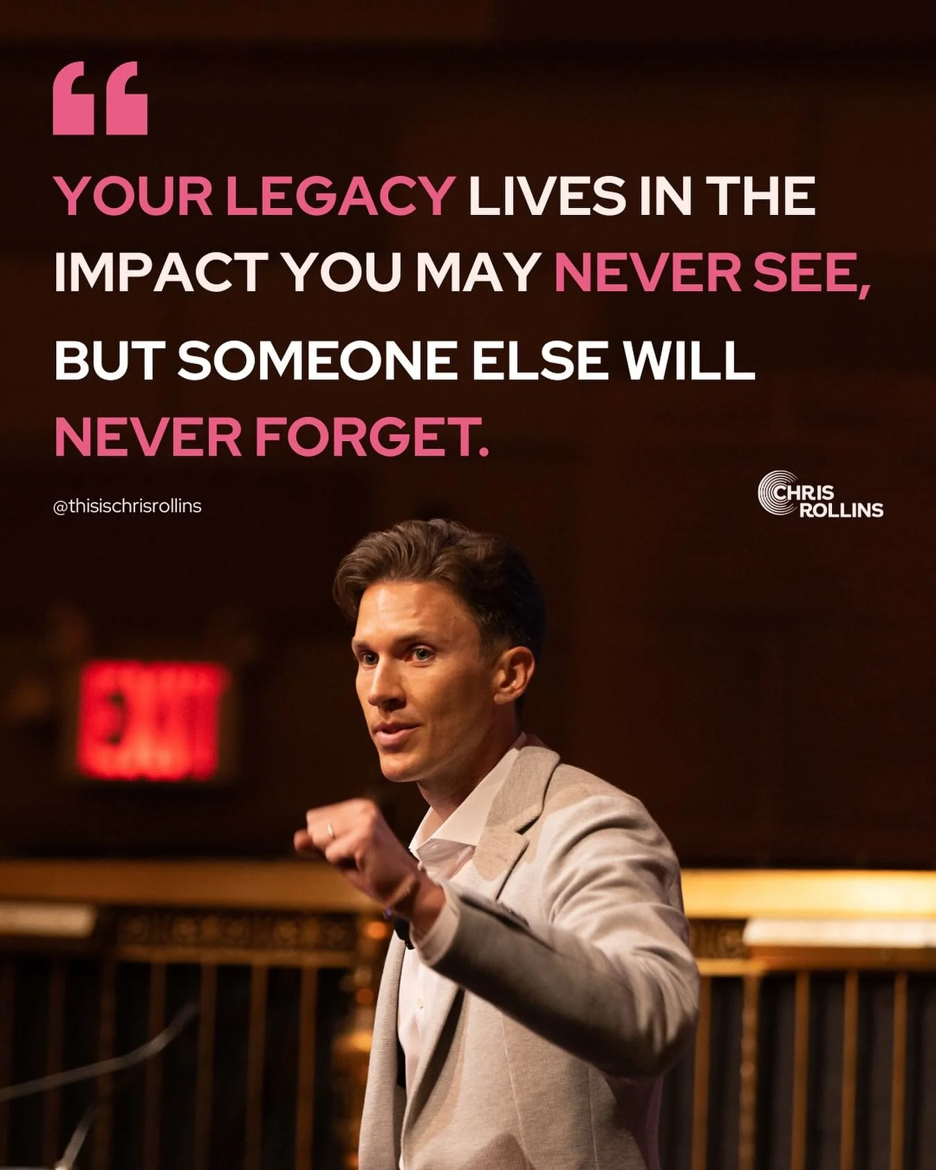 If you&rsquo;ve ever wondered, as I sometimes do, if your work is making a difference. If your work matters. If it&rsquo;s really having an impact. 

Know this. 

Your impact is impossible to quantify. And just like a ripple effect, it may take time 