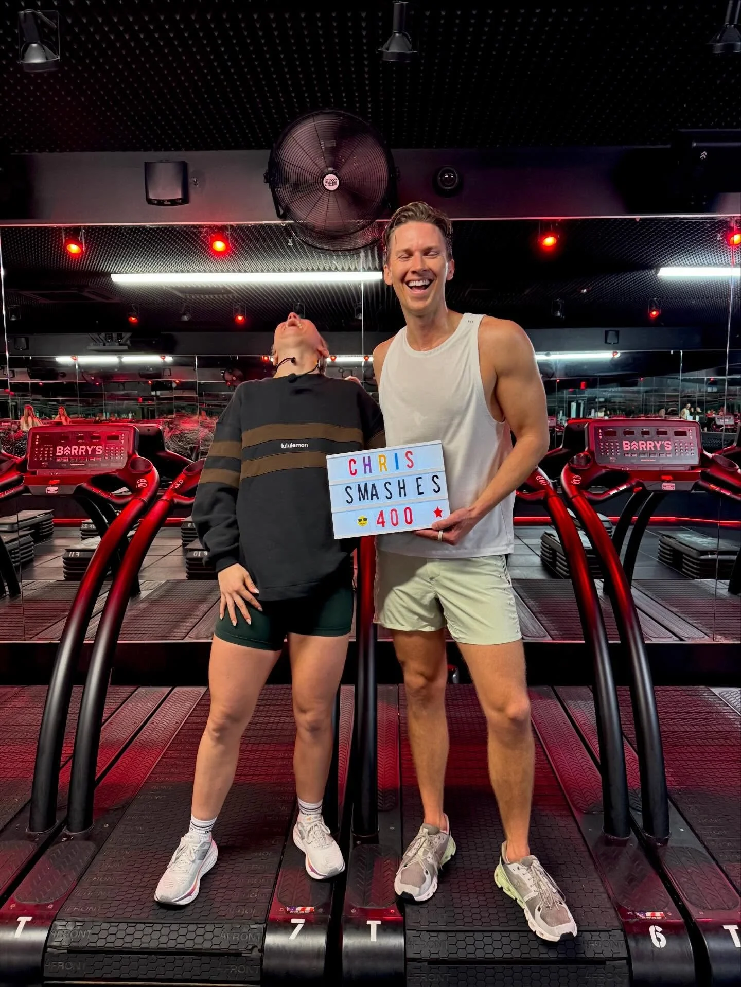 It&rsquo;s Saturday morning, there&rsquo;s 40 seconds left in class and Hannah is yelling into the mic.

&ldquo;Treadmills, in 10 seconds you have your final sprint. 9 and above. Something you can be proud of!&rdquo;

I&rsquo;m jogging at a steady 7 