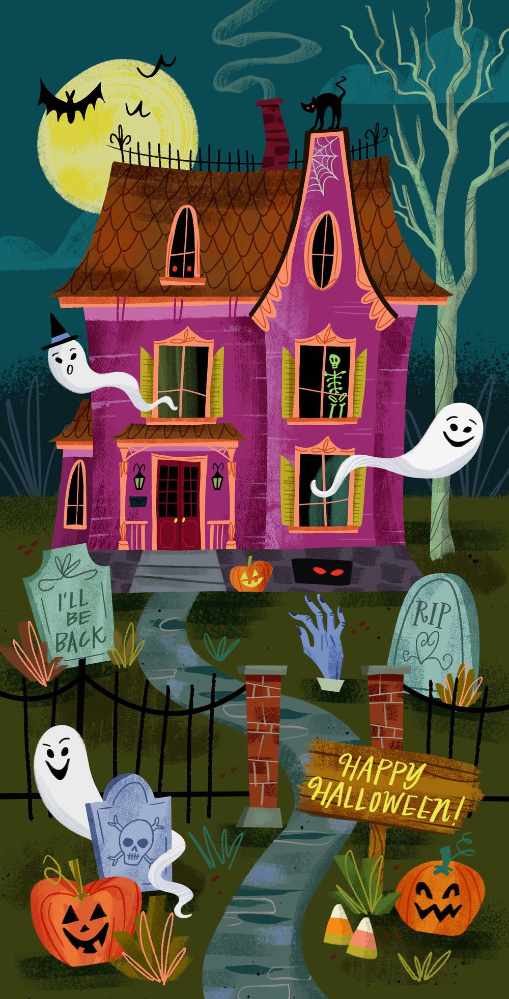 Hansel + Gretel Exterior — Kaly Quarles Illustration + Art