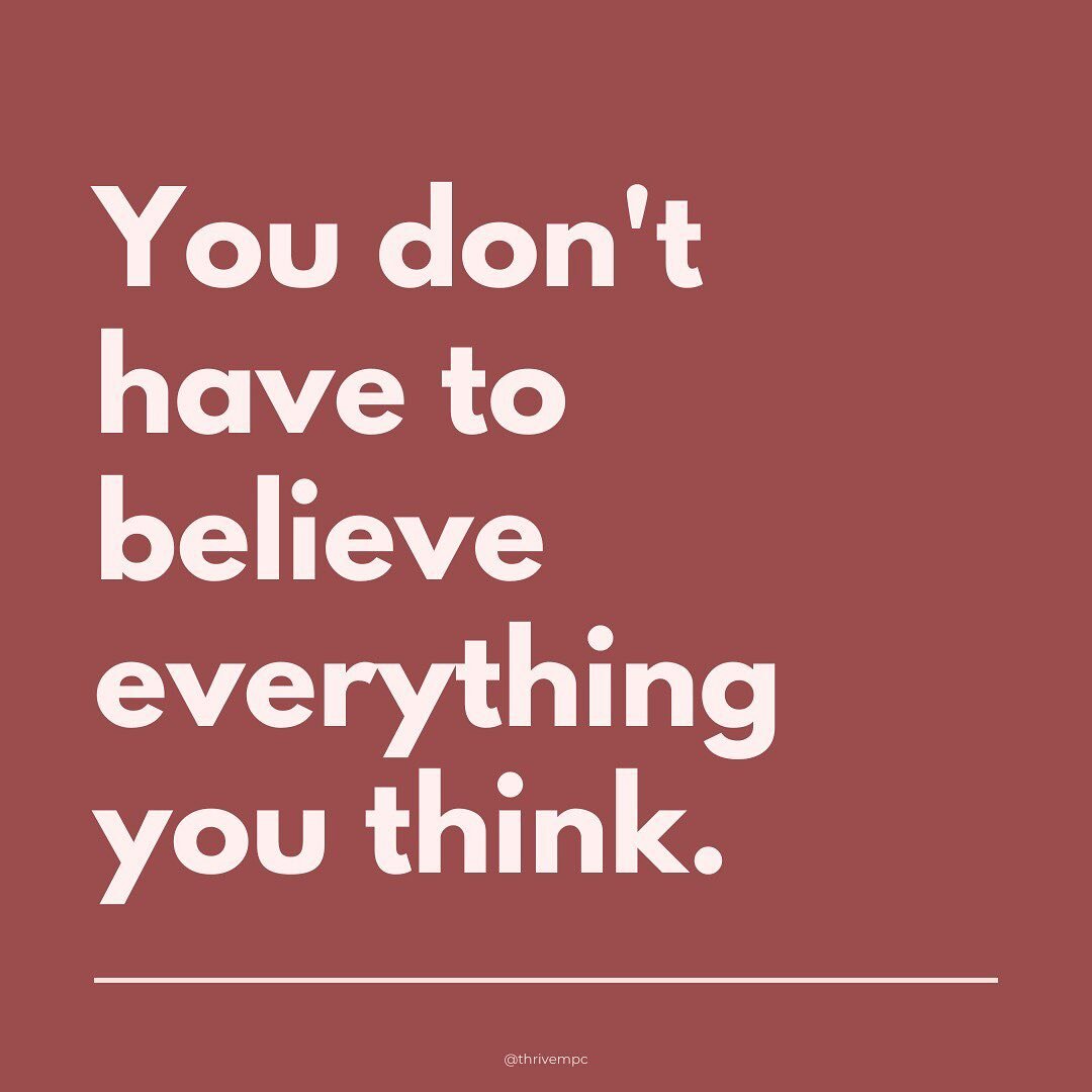 SO much goes on in our heads&hellip;whether you have racing thoughts, unhelpful thoughts, you &ldquo;psych&rdquo; yourself out before a big game, or you have thoughts like &ldquo;what if I choke?&rdquo; or &ldquo;what if I mess up?&rdquo;&hellip;you 