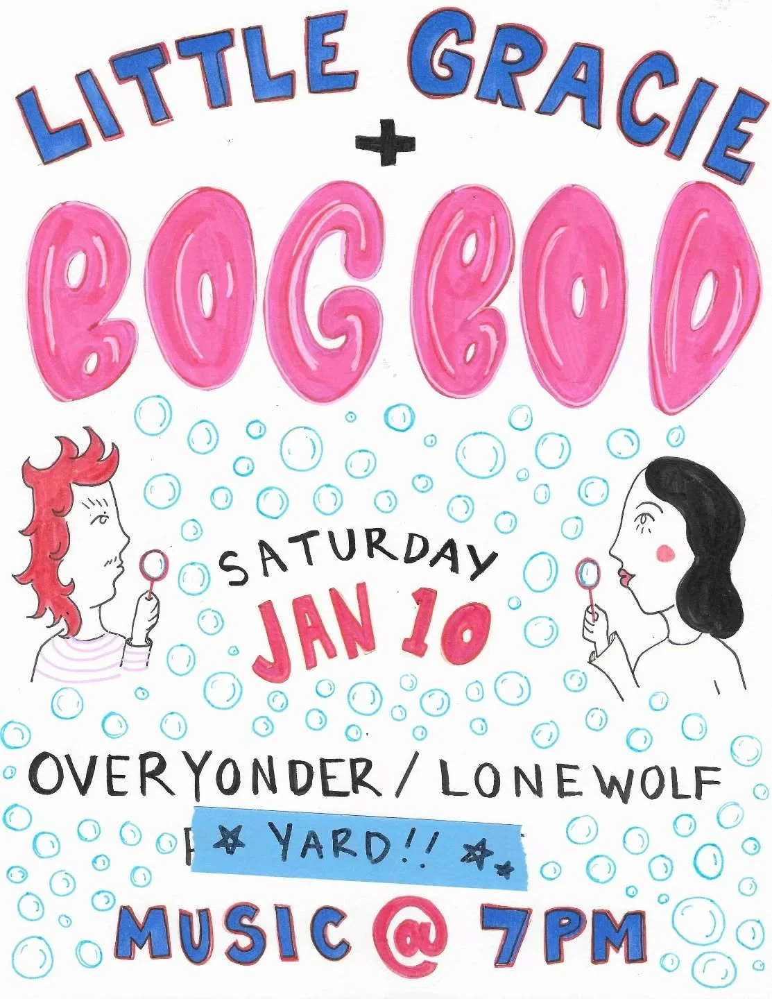 Special Secret Show OUTSIDE

Athen's own Bog Bod @bogbodband

Savannah's own Little Gracie @littlegracie_music
Free

7pm Saturday Jan 10