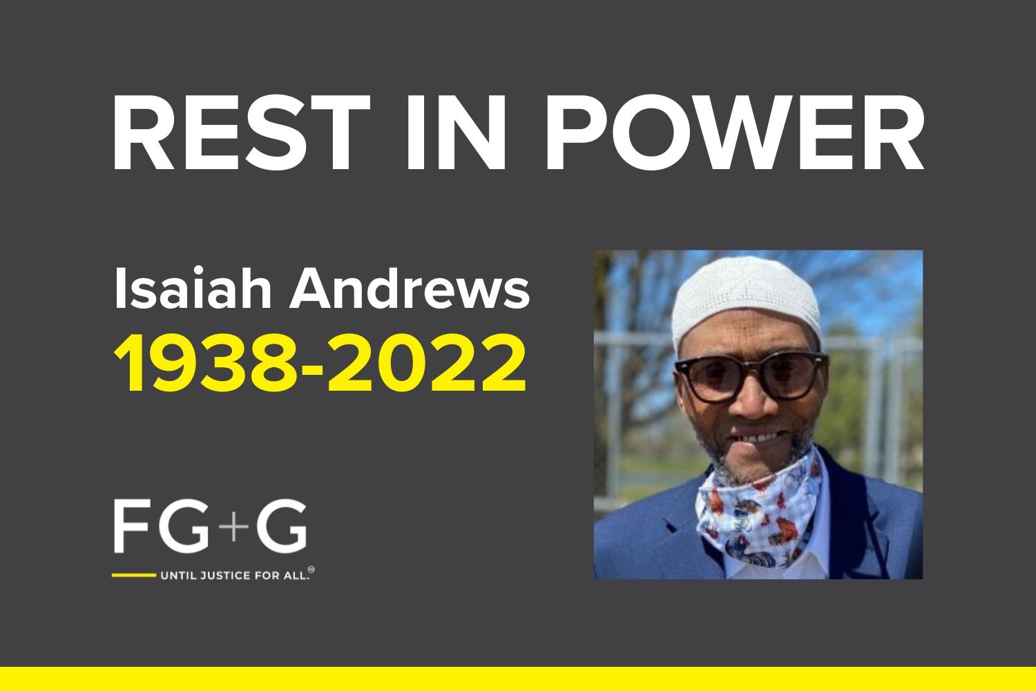 Isaiah Andrews’ Estate Awarded $7.9 Million Settlement