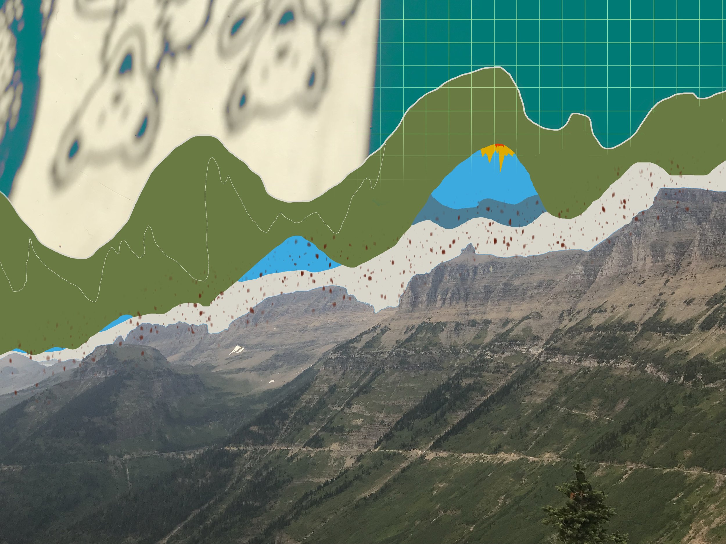 Going-to-the-Sun Road, Glacier National Park, Montana, August 2018