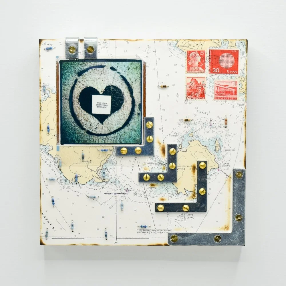 Encrypted Message - 8"x8"