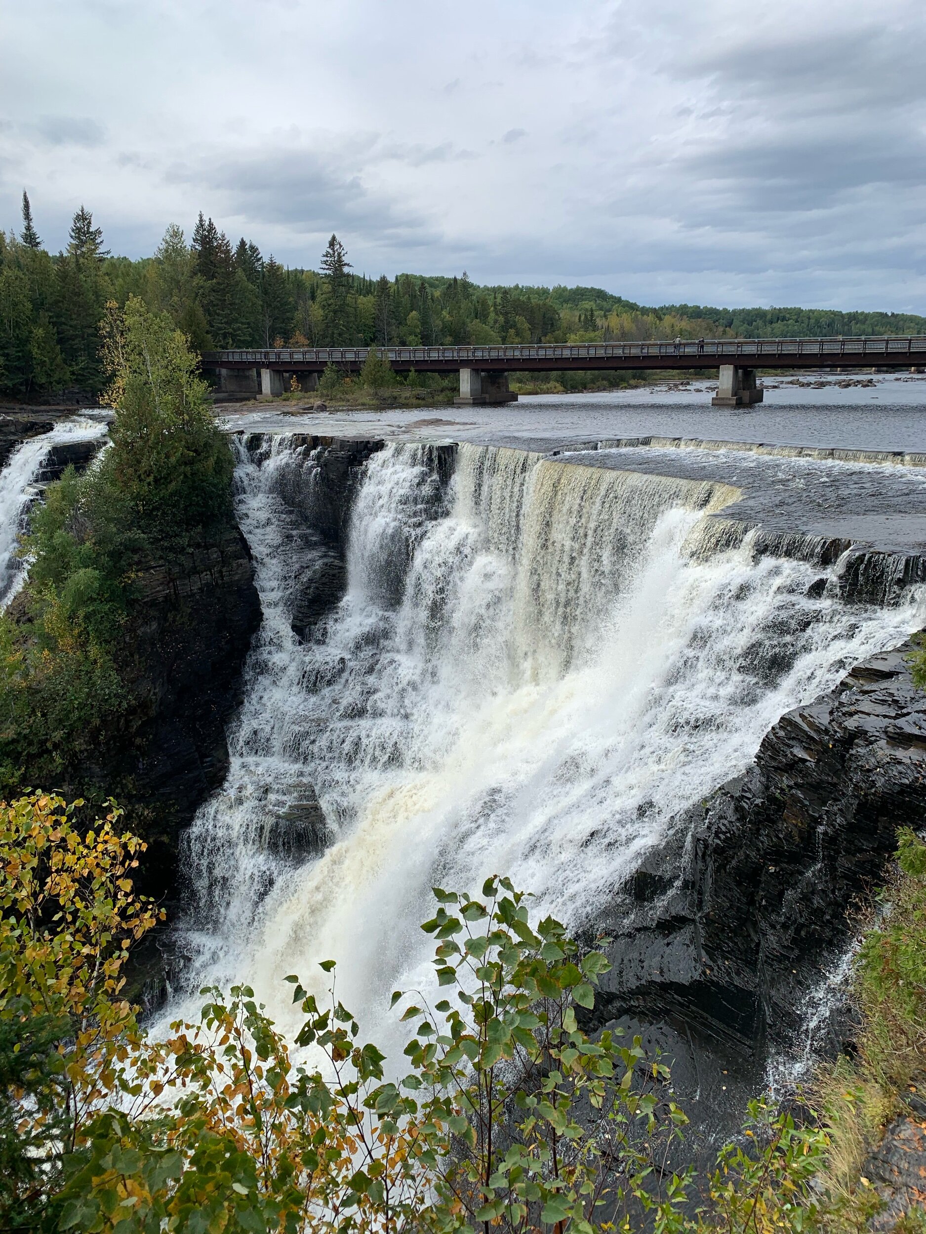  kakabeka falls, the falls of the north, outside thunder bay 