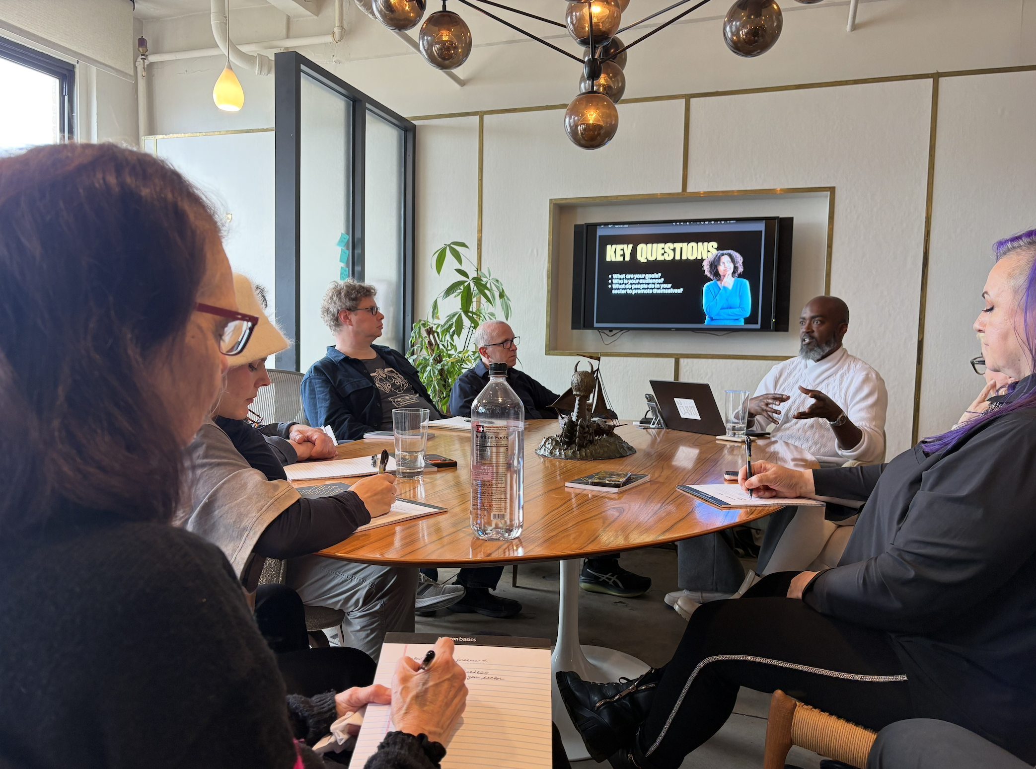 Marketing workshop for grantees at For The Artist NYC | March 2026