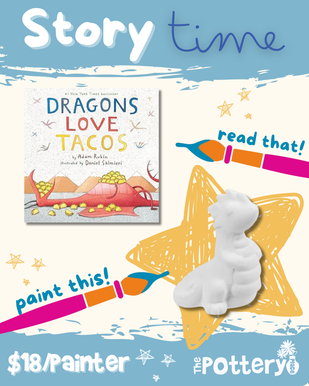 Story Time: Dragons Love Tacos