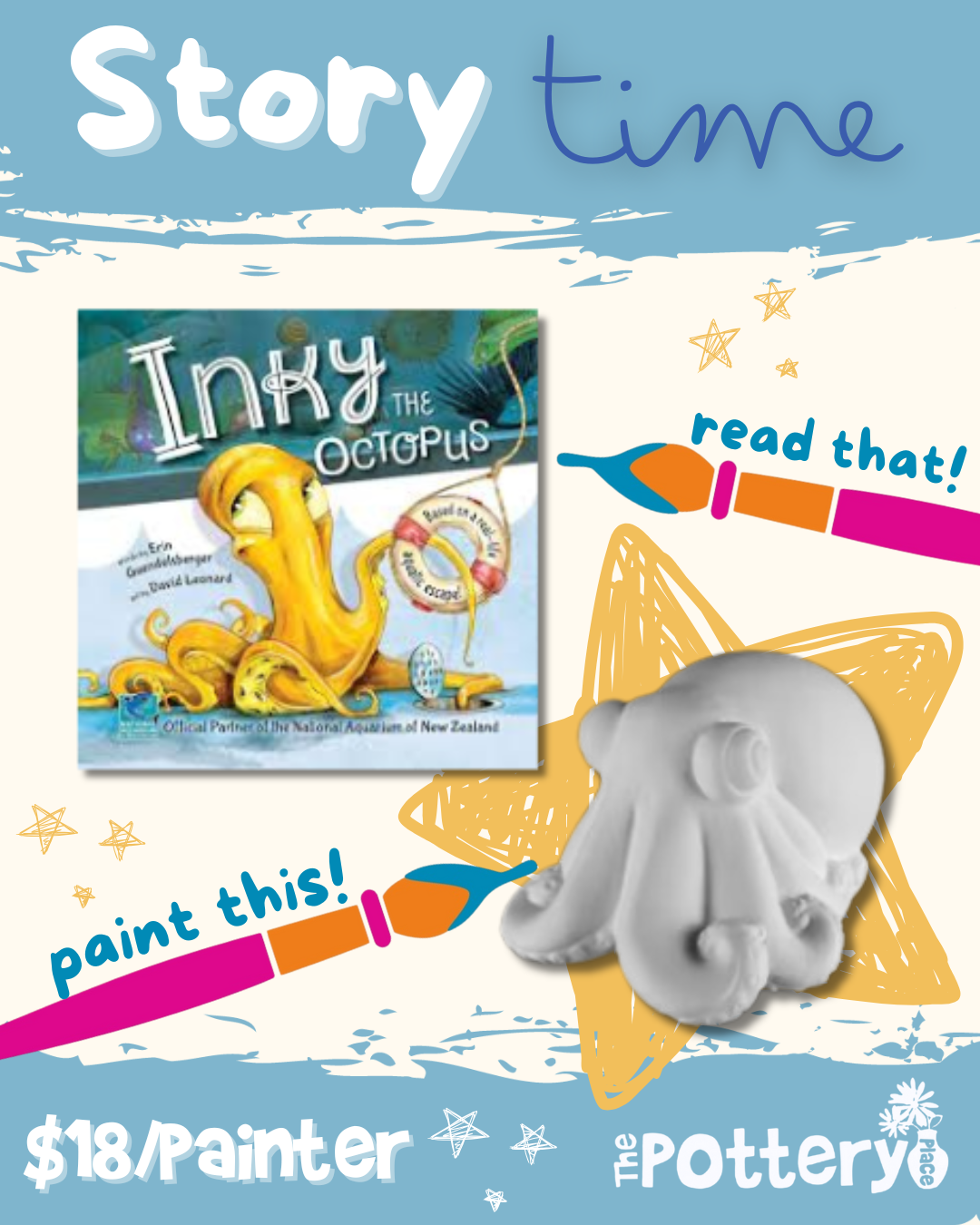Story Time: Inky the Octopus