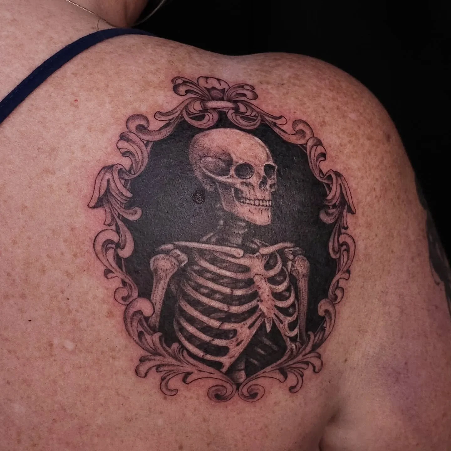 Skeleton flash I did back in October. 

Fill out the Form in my bio to book!
Booking for: JUNE &amp; JULY
Don't forget to tag me in your pictures so that I can share! Profile needs to be public for me to see!

Luna Ink Studio Mississauga
Walk-in betw