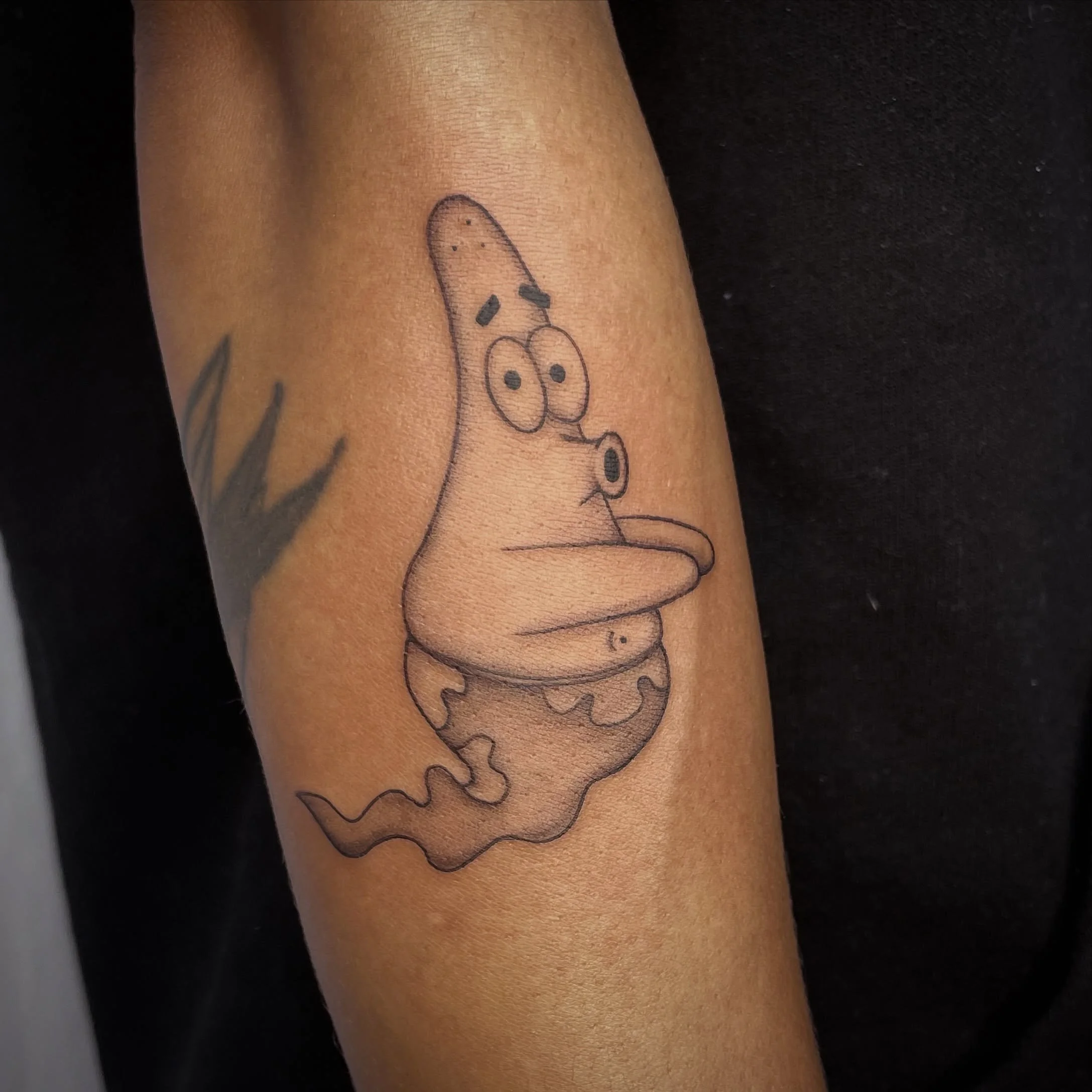 Patrick ⭐️ 
.
.
#tattoo #spongebob #patrick #cartoon #tattoos