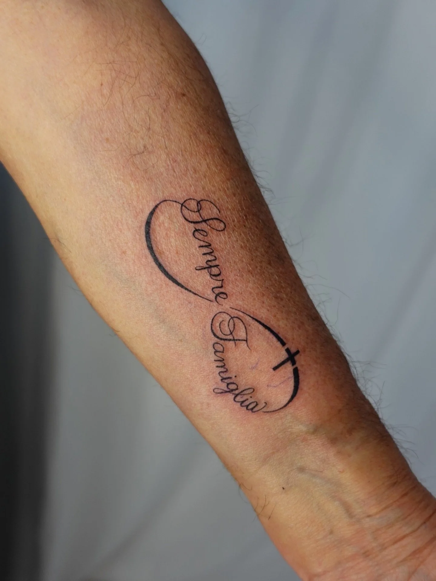 Always Family for Domenic!! 
.
Now booking for July-Aug. Fill out my form link in bio to book.
.
#FinelinetattooartistMississauga
#WatercolortattooToronto
#FemaletattooartistMississauga
#Blackandgreytattoo GTA
#semprefamigliatattoo